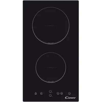 Candy Piano cottura elettronico 33802962 CDH30 in vetroceramica nero da 29 cm