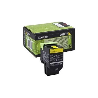 TONER ORIGINALE LEXMARK CS310 CS410 CS510 70C2HY0 GIALLO 3K