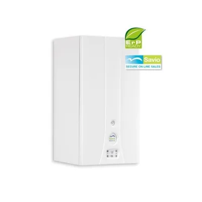 Caldaia A Condensazione Savio InoxDens Moon 25 S Metano o GPL Wi-Fi Ready Completa Di Kit Scarico Fumi