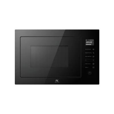 Master Kitchen Forno microonde con grill MKMW 3825 PR BK finitura vetro nero da 60 cm