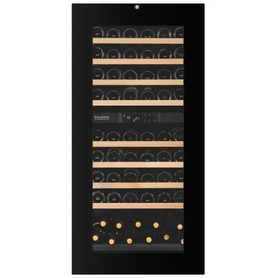 Dunavox Cantina vino da incasso BALANCE-65.TO DXB-65.154DB.TO finitura nero da 59 cm