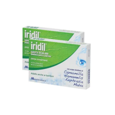 IRIDIL GOCCE OCULARI BIPACK 20 AMPOLLE