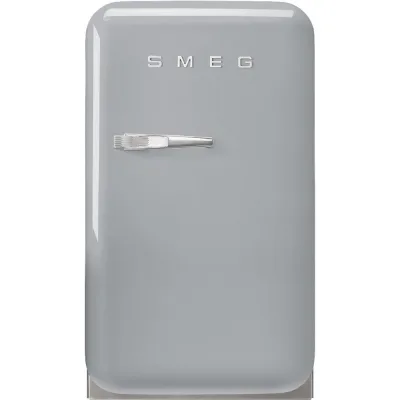 Smeg Frigorifero minibar monoporta con cerniere a destra a libera installazione FAB5RSV6 finitura silver da 40 cm - IN PROMOZIONE FINO AL 30/06