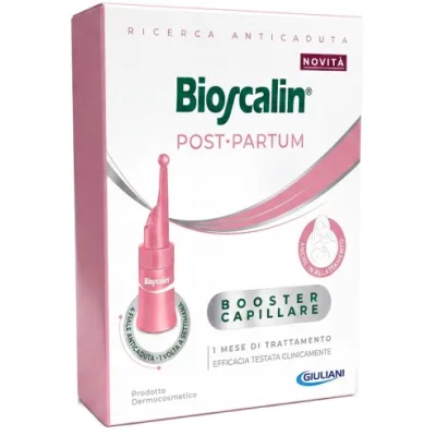 BIOSCALIN FIALE ANTICADUTA POST PARTUM 4 FIALE
