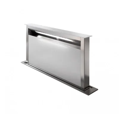 Faber Cappa da piano downdraft FABULA PLUS EV8+ WH A90 340.0492.567 e vetro bianco da 90 cm