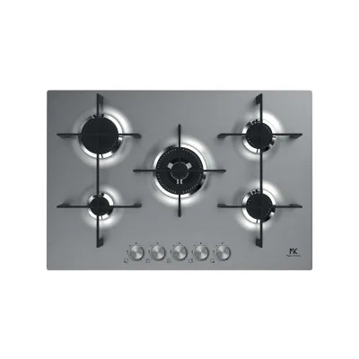 Master Kitchen Piano cottura a gas MKHG 7541 EDS-FTC XS finitura acciaio inox da 75 cm