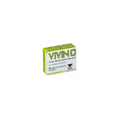 VIVIN C 20 COMPRESSE EFFERVESCENTI 330MG+200MG