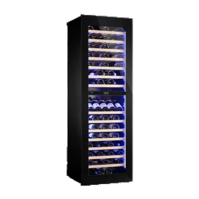 Dunavox Cantina vino da incasso NOBLE-109.TO DVN-109.291DB.TO finitura nero da 59 cm