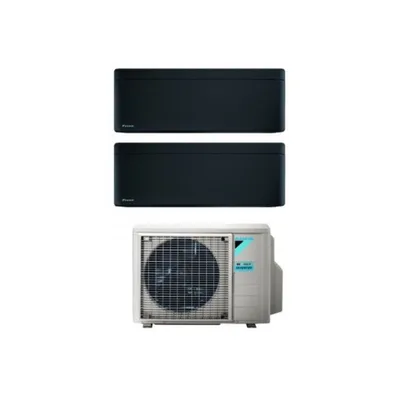 Climatizzatore Condizionatore DAIKIN BLUEVOLUTION Dual split serie STYLISH BLACK Inverter da 7000+7000 btu con 2MXM40M/N  WI-FI INTEGRATO R-32  7+7 A+++/A++