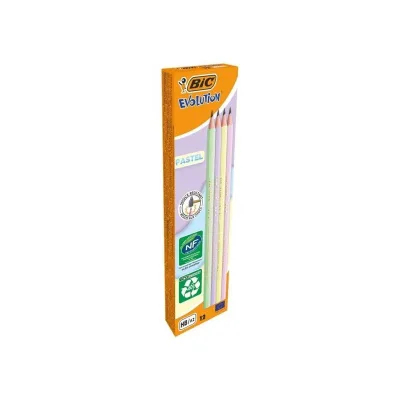 BIC CF12 MATITA EVOLUTION PASTEL NOGOMM 518307