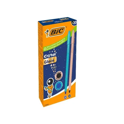 BIC CF20SFERA BIC CRISTAL GLANCE N/B 302535