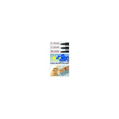 FABER CASTEL CF10 MARCATORE MULTIM1 0 NERO 152599