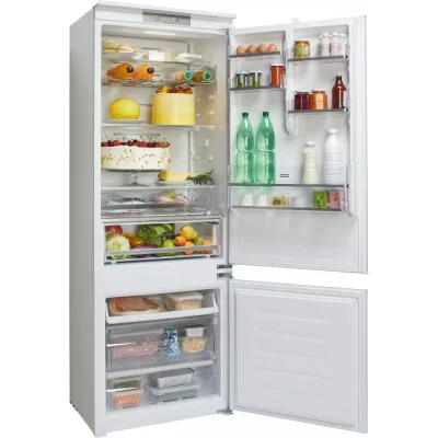 PRONTA CONSEGNA - Franke Frigorifero combinato Total No Frost FCB 400 TNF NE E 118.0705.155 da 69 cm