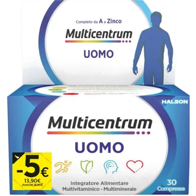 Multicentrum Uomo 30 Compresse Promo 2026