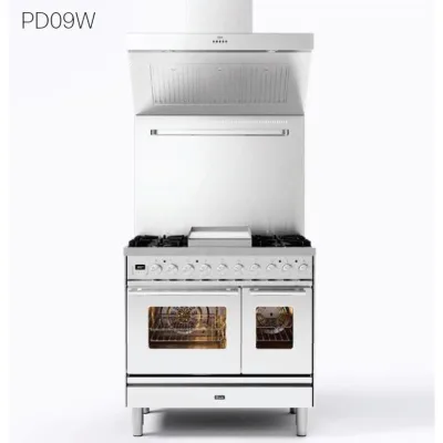 Ilve Cucina PD09W Professional Plus PDI096WE3 doppio forno e piano cottura induzione da 90 cm - PROMOZIONE ATTIVA FINO AL 19/10