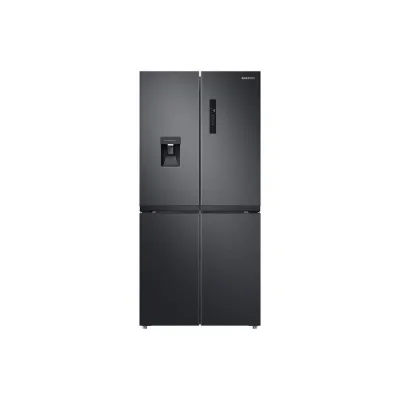 Samsung: Frigorifero 4 porte slim a libera installazione RF48A401EB4 finitura antracite da 83 cm
