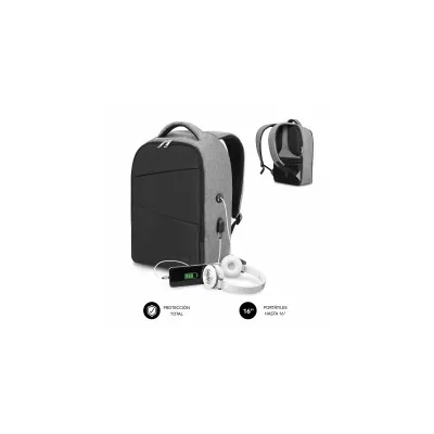 Zaino Antifurto Subblim per Portatili 15,6" Reparto Indipendente Spazio Imbottito