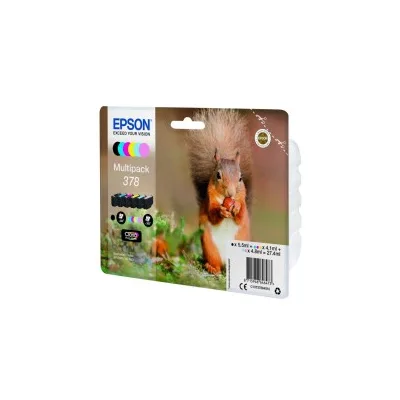 MULTIPACK 6 CARTUCCE ORIGINALI EPSON 378 C13T37884010 Expression Photo HD XP-15000