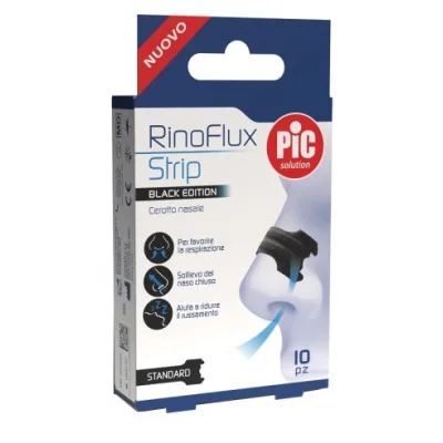 RINOFLUX CEROTTO NASALE BLACK EDITION 10PZ