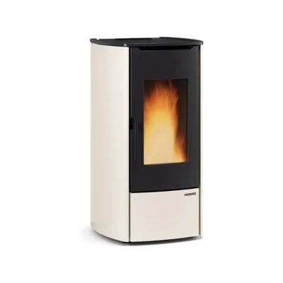 Extraflame Termostufa a pellet ventilata MARINA IDRO H11 1292800 finitura avorio