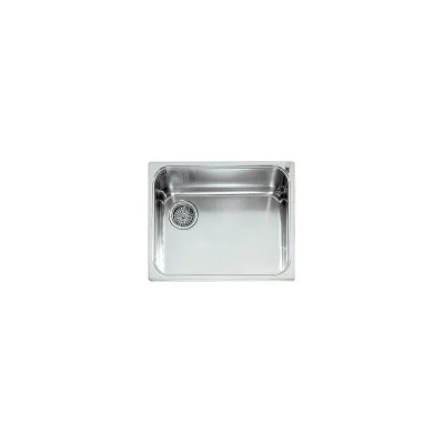 Alpes Vasca semifilo VF 456-S in acciaio inox da 56x46 cm