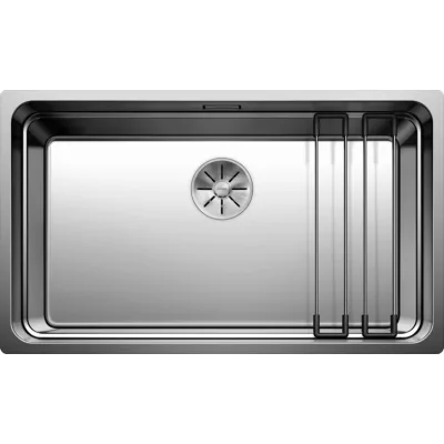 Blanco Lavello una vasca ETAGON 700-U 1524270 in acciaio inox da 74x44 cm - Sottotop