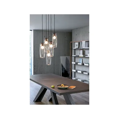 Bonaldo Lampada a sospensione 5 luci Bio-S in diverse finiture