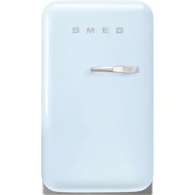 Smeg Frigorifero minibar monoporta con cerniere a sinistra a libera installazione FAB5LPB6 finitura azzurro da 40 cm - IN PROMOZIONE FINO AL 30/06