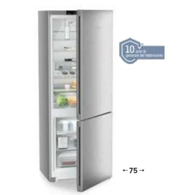 Liebherr Frigorifero combinato a libera installazione CNsfa 7723 finitura SteelFinish/argento da 75 cm - IN PROMOZIONE FINO AL 6/07