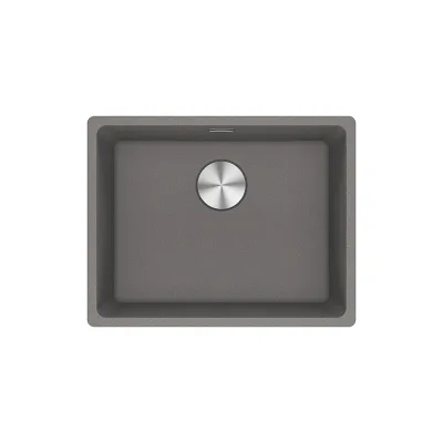 PRONTA CONSEGNA - Franke: Lavello una vasca Vasche Sopratop Maris MRG 610-52 114.0661.660 finitura fragranite stone grey da 56x44 cm