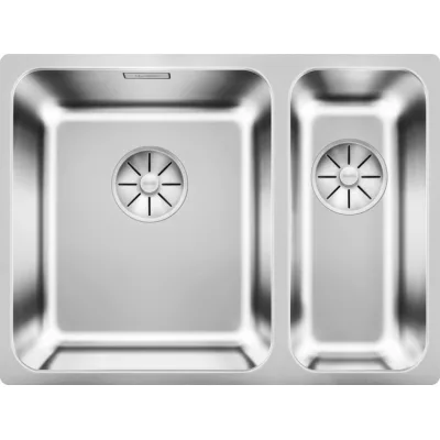 Blanco | Lavello una vasca SX con vaschetta SOLIS 340/180-U 1526129 in acciaio inox da 58.5x44 cm - Sottotop