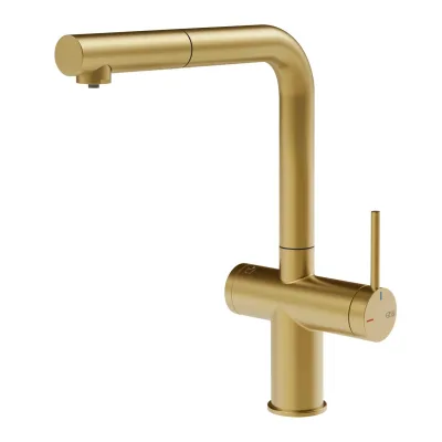 Gessi Miscelatore monocomando Inedito 60572 716 finitura Gold Brushed PVD - IN PROMOZIONE FINO AL 6/07