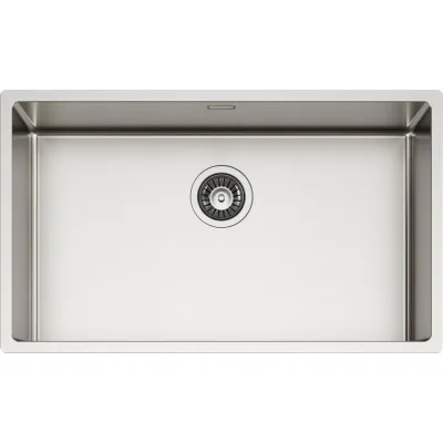 Schock Lavello una vasca NEW TECHNICK N100 XL TECN100XL finitura inox spazzolato da 74x44 cm