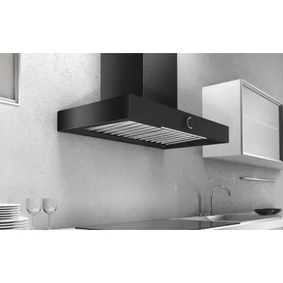 Airforce Cappa a parete aspirante no drop VIS BOXY IX/A/120 CCVISW120003 finitura inox da 120 cm