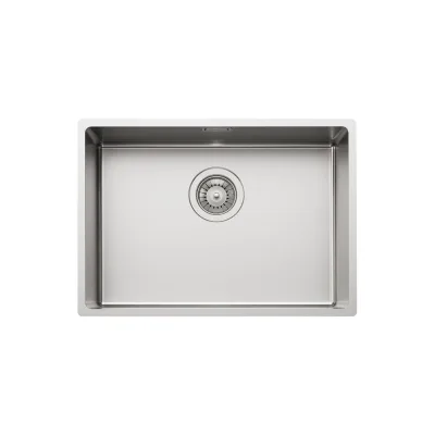 Foster Lavello una vasca 3135 850 finitura acciaio inox da 53x38 cm