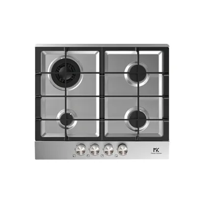 Master Kitchen Piano cottura a gas MKHG 603101-PR TC XS finitura inox da 60 cm