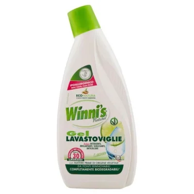 WINNI'S Detersivo Lavastoviglie Gel Lemon ml 750