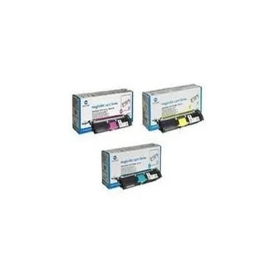 MULTIPACK 03PZ TONER ORIGINALI Konica Minolta (Qms) Magicolor 2400W 1710595-001 CYM