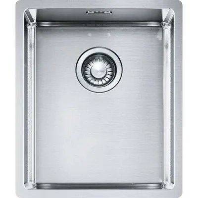 Franke: Lavello una vasca Franke: Box BXX 210-34/110-34 127.0369.056 finitura inox satinato da 38x45 cm
