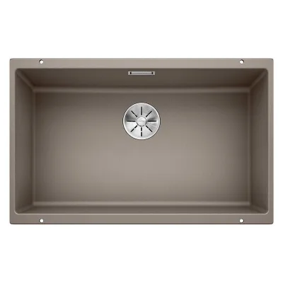 PRONTA CONSEGNA - Blanco | Lavello una vasca SUBLINE 700-U 1518580 finitura tartufo da 73x46 cm - Sottotop
