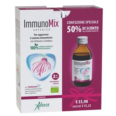 Immunomix advanced sciroppo confezione speciale 2 pezzi