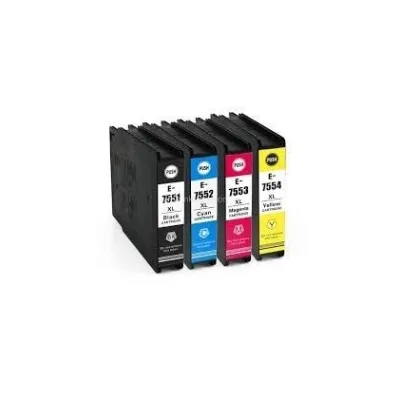 CARTUCCIA COMPATIBILE EPSON STYLUS Workforce Pro WF-8000 C13T755440 T7564 T7554 GIALLO