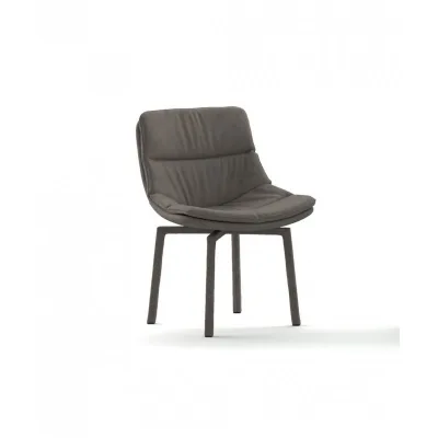 Ozzio Poltroncina girevole Siria art. S061 completamente rivestita in tessuto