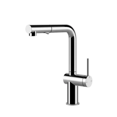 Gessi Miscelatore monocomando con doccetta estraibile Inedito Collection 60435 031 finitura cromato - IN PROMOZIONE FINO AL 6/07