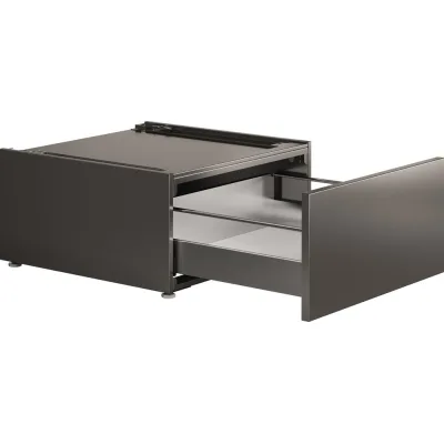 Asko Piedistallo con cassetto integrato HP 320 T finitura titanium