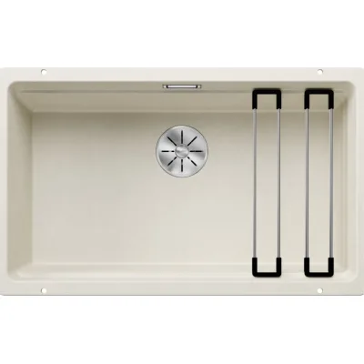 Blanco Lavello una vasca ETAGON 700-U 1527078 finitura soft white da 73x46 cm - Sottotop