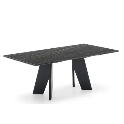 Connubia Tavolo allungabile Victor CB4868-R 160 con struttura in frassino e piano in ceramica da 160(240)x90 cm - IN PROMOZIONE FINO ALL' 11/07
