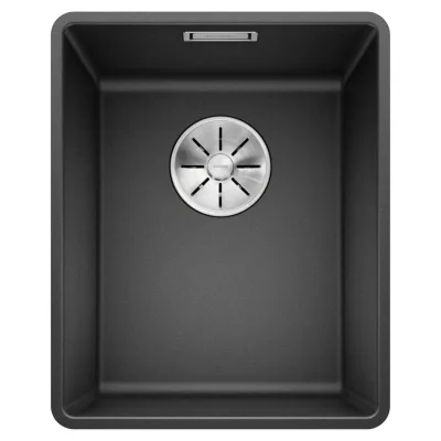 Blanco Lavello una vasca SUBLINE 320-F 1519790 finitura antracite da 34.7x42.7 cm - Filotop