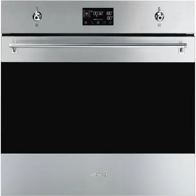 Smeg Forno pirolitico combinato vapore Galileo Pyro steam SOP6302S2PX finitura acciaio inox da 60 cm