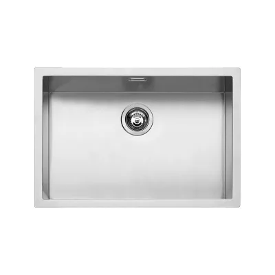 PRONTA CONSEGNA - Barazza Lavello una vasca Quadra R15 1X6240I finitura acciaio inox satinato da 62x40cm - IN PROMOZIONE FINO AL 5/09